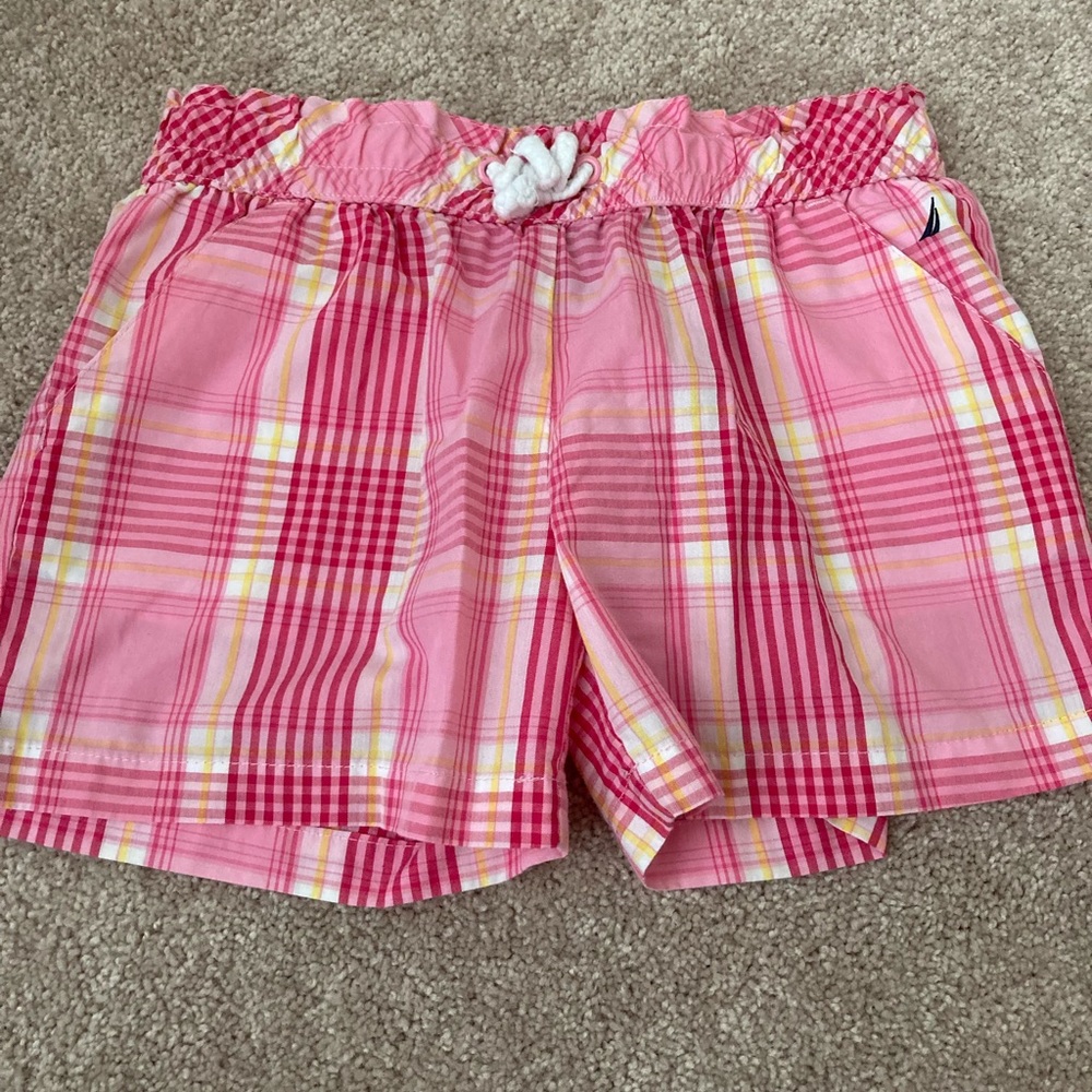 Nautica Small Girls Plaid Shorts size 16